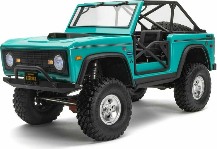 Axial 1/10 SCX10 III Early Ford Bronco 4WD RTR Turquoise Blue
