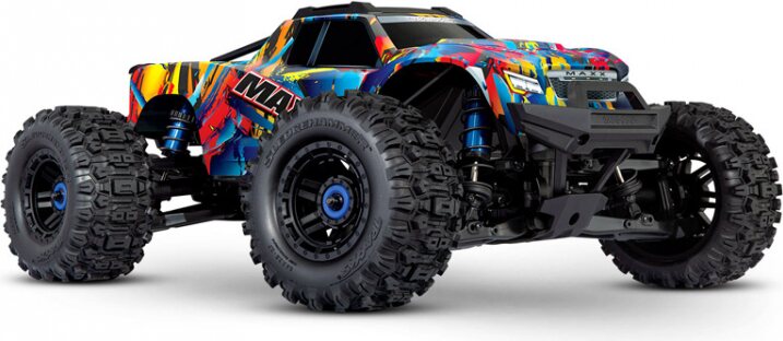 Traxxas MAXX with WideMAXX 4x4 1/10 RTR TQi TSM Rock 'N' Roll