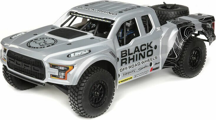 Losi 1/10 King Shocks Ford Raptor Baja Rey 4WD Brushless RTR with SMART Grå