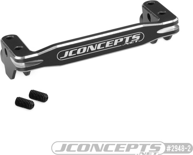 JConcepts B6.3 Servo Mount Bracket Musta