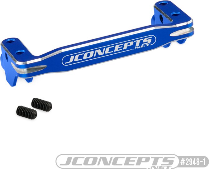JConcepts B6.3 Servo Mount Bracket Sininen
