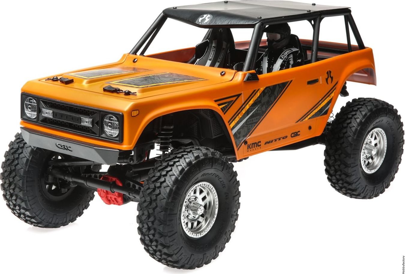 Axial 1/10 Wraith 1.9 4WD Brushed RTR Orange