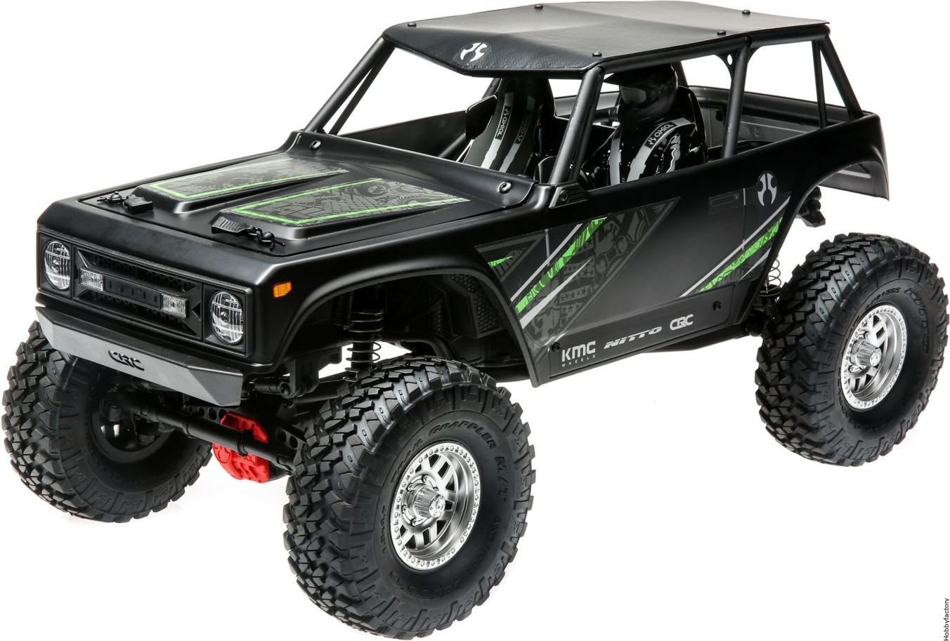 Axial 1/10 Wraith 1.9 4WD Brushed RTR Svart