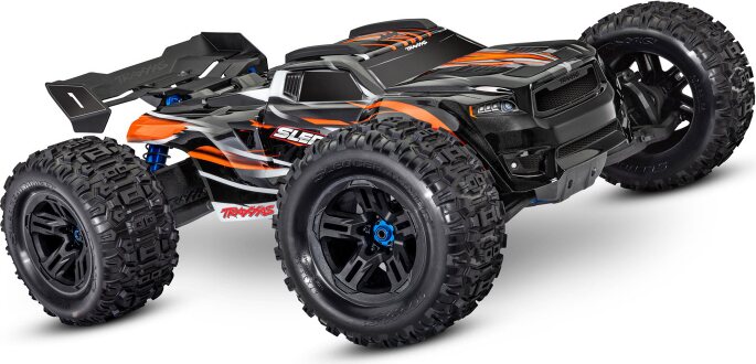 Traxxas Sledge 1/8th Scale 6s Truck - Belted Oranssi