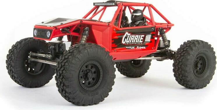 Axial 1/10 Capra 1.9 4WS Unlimited Trail Buggy RTR AXI03022B Punainen