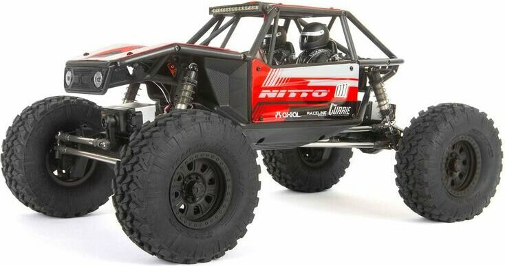 Axial 1/10 Capra 1.9 4WS Unlimited Trail Buggy RTR AXI03022B Musta