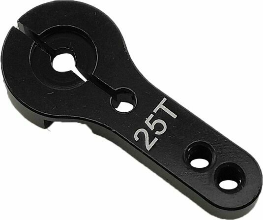 ValueRC Clamping Aluminum RC Servo Horn - 25T 35mm Musta