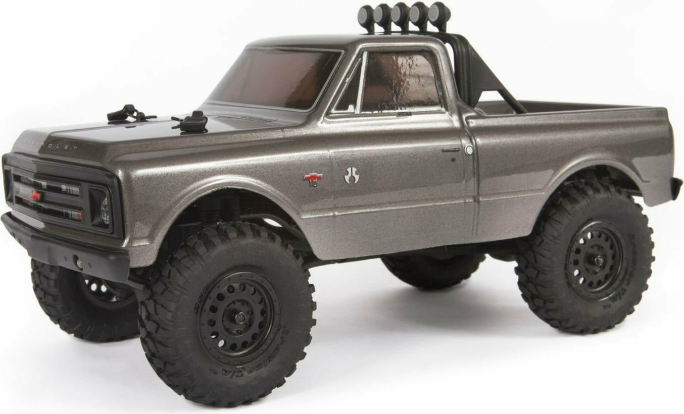 Axial 1/24 SCX24 1967 Chevrolet C10 4WD Truck Brushed RTR Grey