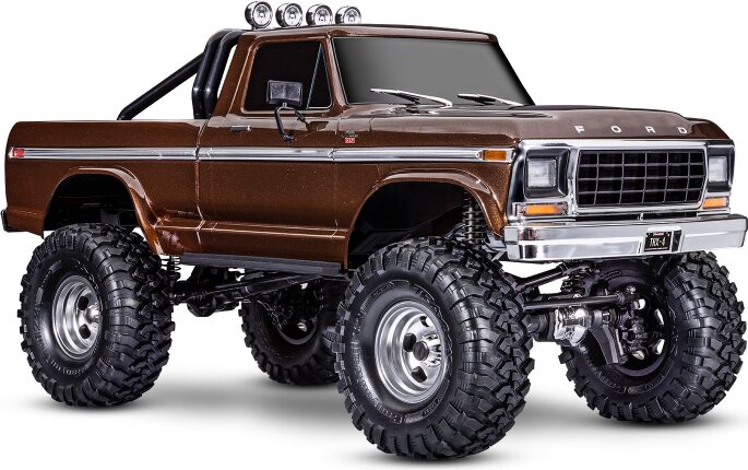 Traxxas TRX-4 Crawler F150 High Trail Blue RTR Brun
