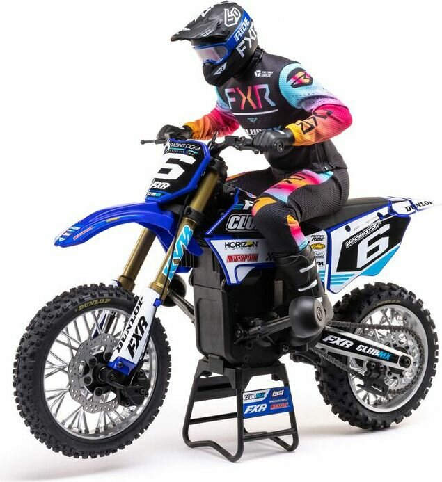 Losi 1/4 Promoto-MX Motorcycle RTR, Club MX Sininen