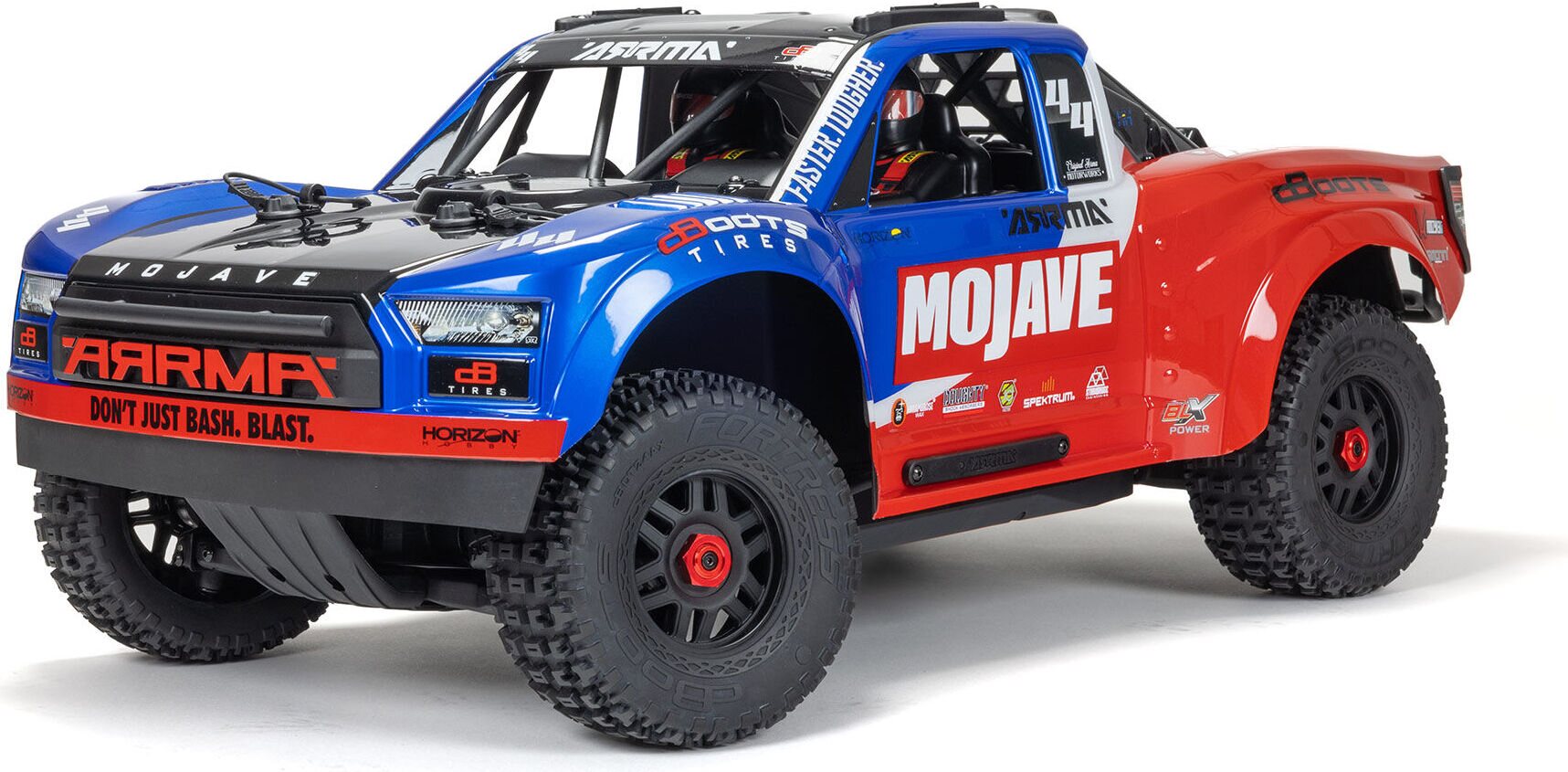 ARRMA RC MOJAVE 4X4 4S BLX 1/8 Desert Truck RTR Синий