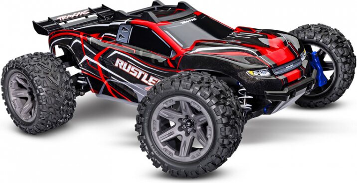 Traxxas Rustler 4x4 BL-2s 1/10 RTR TQ Красный