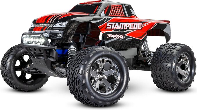 Traxxas Stampede 2WD 1/10 RTR TQ USB - With Battery/Charger Punainen