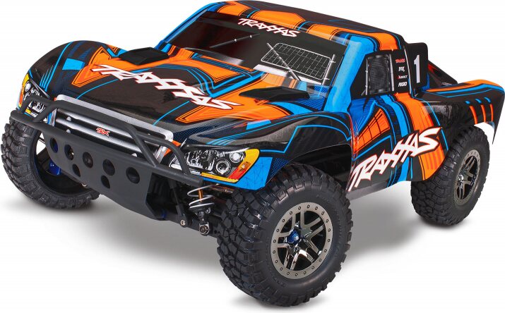 Traxxas Slash 4x4 Ultimate Clipless RTR TQi TSM Oranssi