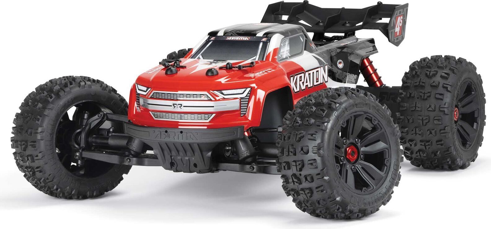 ARRMA RC 1/10 Kraton 4X4 4S Blx Speed Monster Truck Rtr Punainen