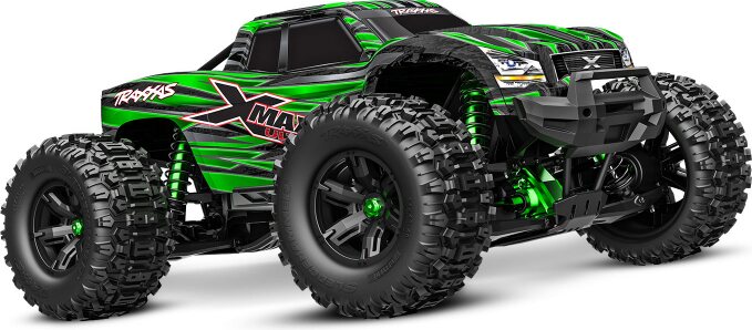Traxxas X-Maxx ULTIMATE 4WD Brushless TQi Limited Edition Vihreä