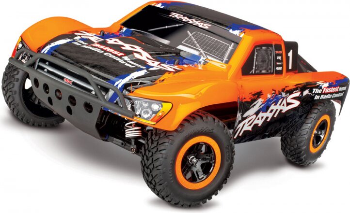 Traxxas Slash 4x4 VXL Clipless RTR TQi TSM Orange - w/o Battery & Charger Оранжевый