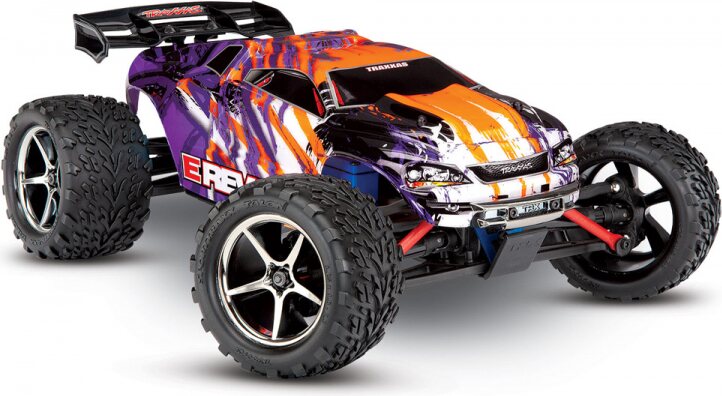 Traxxas E-Revo 1/16 VXL 4WD RTR TQi TSM - with Batt/Charger Purppura