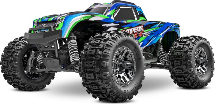 Traxxas Stampede 4x4 VXL HD 1/10 RTR TQi TSM Green