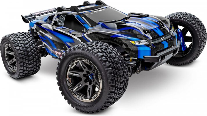 Traxxas Rustler 4x4 Ultimate VXL 1/10 RTR TQ Sininen