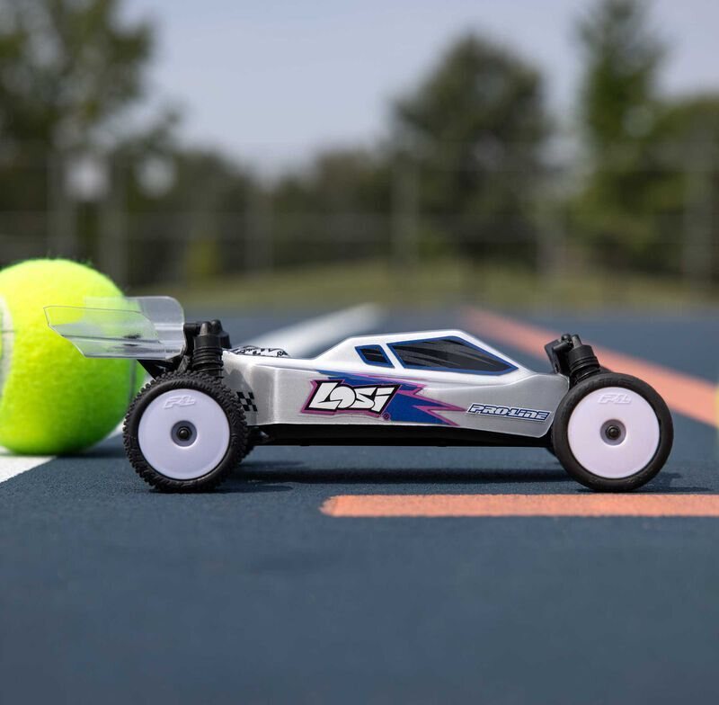 Losi 1/24 Micro-B 2WD Buggy RTR Silver