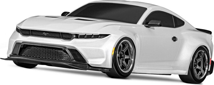 Traxxas 4-TEC Drift 2WD Mustang XL-5 TQi Valkoinen