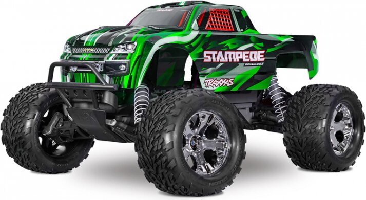 Traxxas Stampede 2WD 1/10 RTR TQ BL-2s HD Green