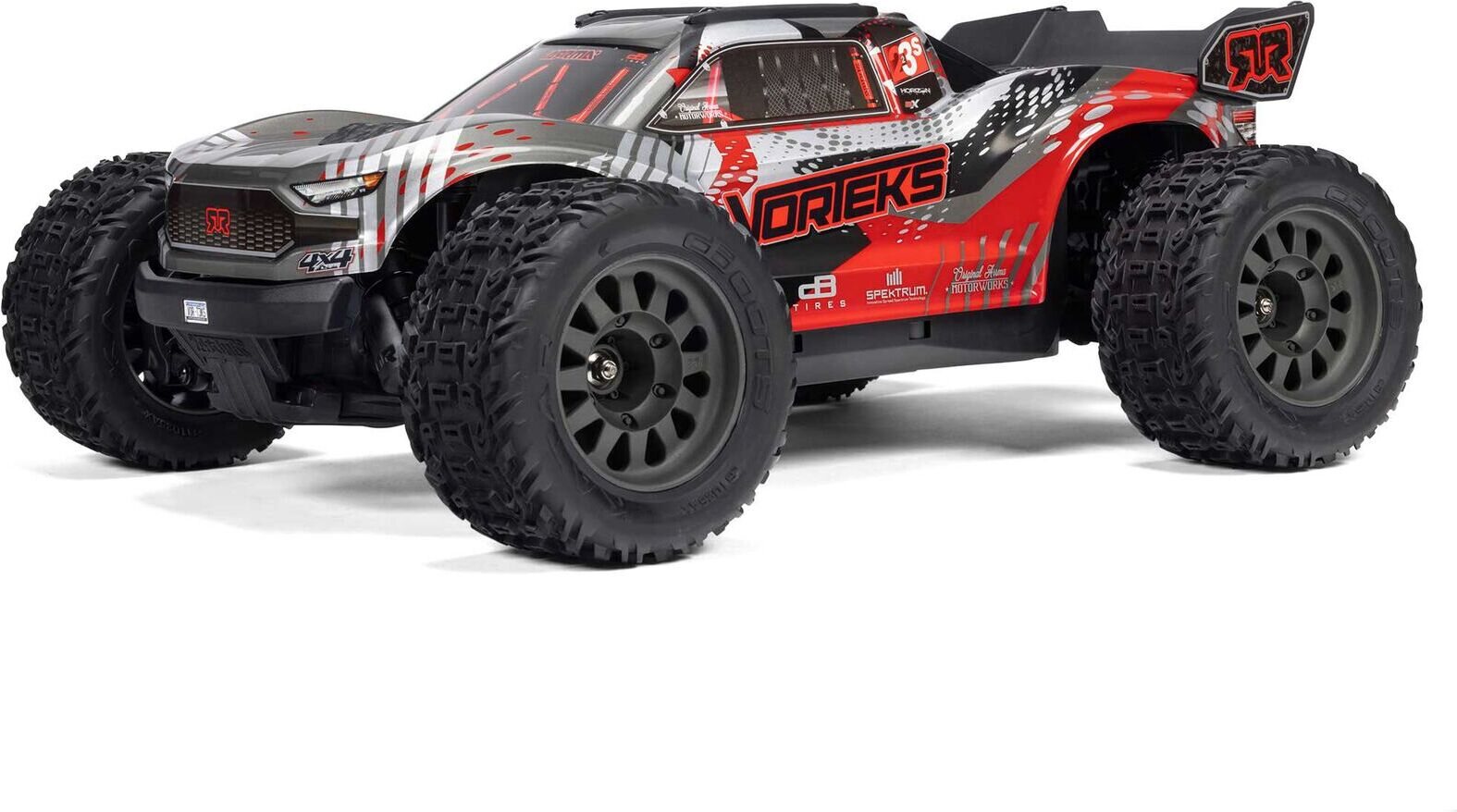ARRMA RC Vorteks 4X4 223S Blx Brushless 1/10Th 4Wd Stadium Truck Punainen
