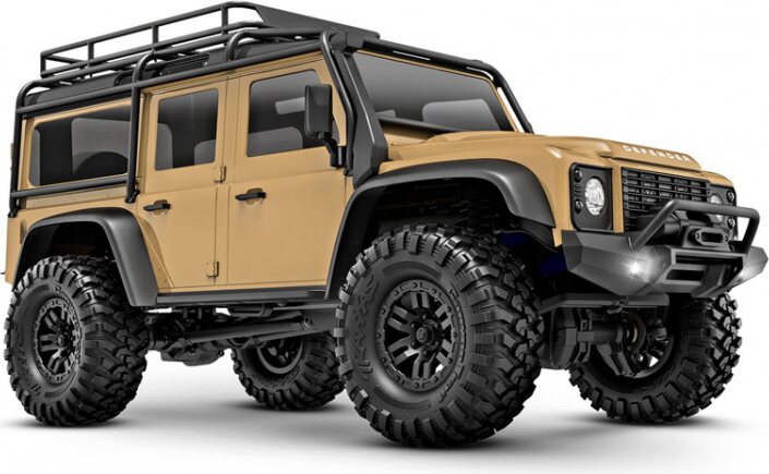 Traxxas TRX-4M 1/18 Land Rover Defender Crawler RTRTRX4M Tan