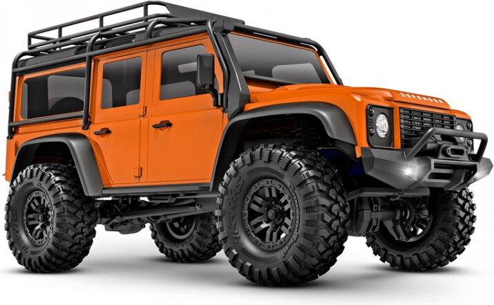 Traxxas TRX-4M 1/18 Land Rover Defender Crawler RTRTRX4M Orange