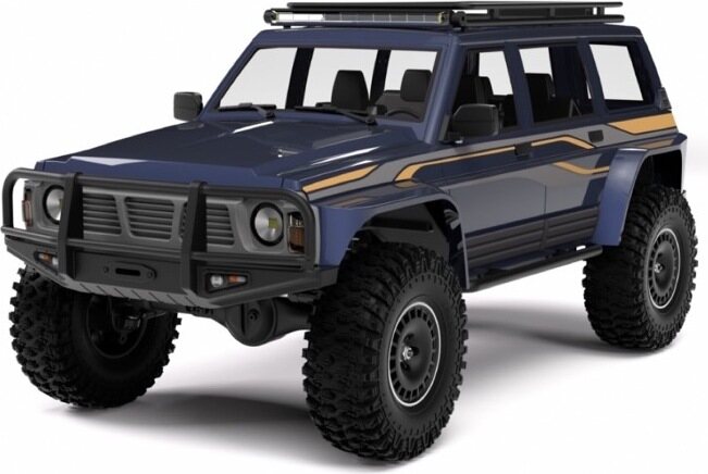 Absima CR4.4 Patrol 1:10 Crawler Tummansininen