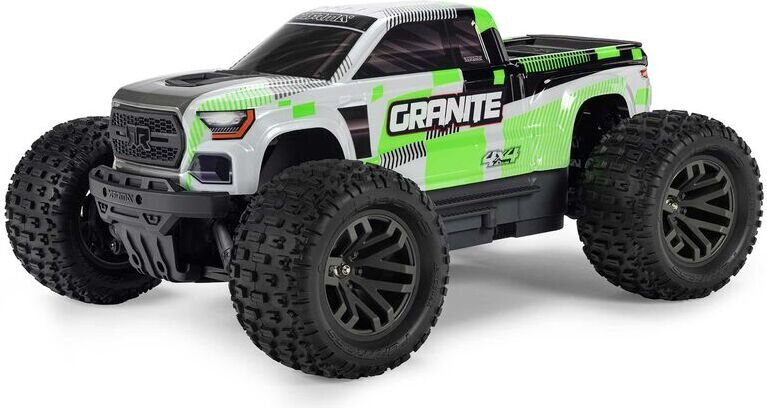 ARRMA RC 1/10 GRANITE MEGA 665 4X4 RTR Brushed Monster Truck Green