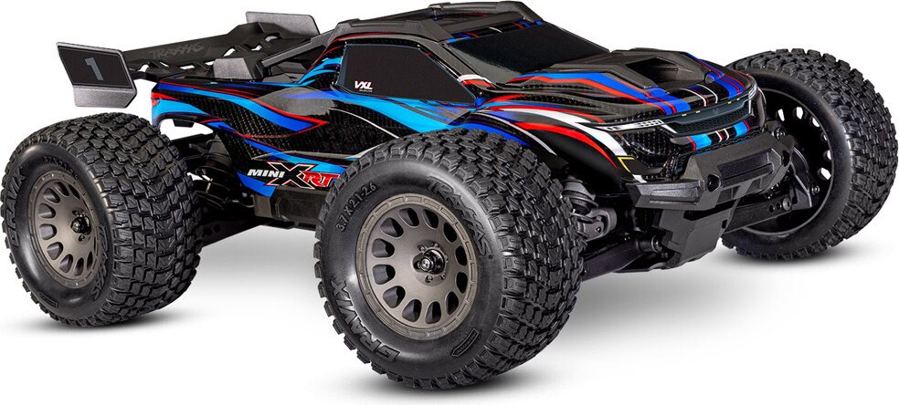 Traxxas Traxxas Mini XRT VXL-3s 2s LiPo – Brushless Mini Monster Truck Sinine