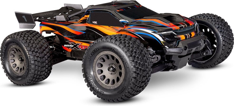 Traxxas Traxxas Mini XRT VXL-3s 2s LiPo – Brushless Mini Monster Truck Oranž
