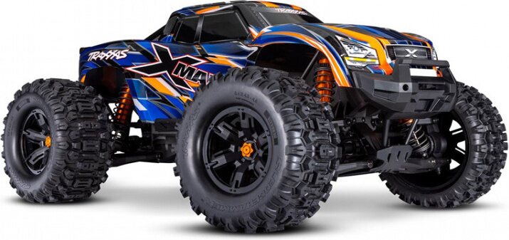 Traxxas X-Maxx 8S Belted 4WD Brushless TQi TSM Orange