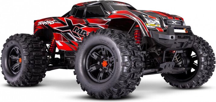 Traxxas X-Maxx 8S Belted 4WD Brushless TQi TSM Punainen