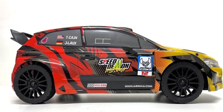 Absima Speed Demon 1:12 Rc Rally Car Punainen