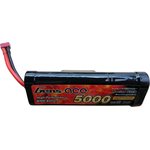 Gens ace 5000mAh 8.4V 7-Cell NiMH Hump Battery Pack with T plug