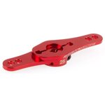 Robitronic Aluminium Servo Double Arm 25T(Up/Down)Red