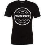 Traxxas 1360-S T-Shirt Black Circle Traxxas-logo S