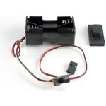 Traxxas 1523 Battery Holder with On/Off Switch (Rubber Cover)