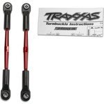Traxxas 2336X Turnbuckle Toe Link Complete 96mm Aluminium Red (2)