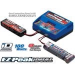 Traxxas 2990GX Charger EZ-Peak Dual 8A and 2 x 3S 5000mAh Battery Combo