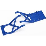Traxxas 3623X Skid Plates Front and Rear Blue