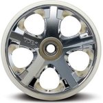 Traxxas 5577 Wheels All-Star Chrome 2.8" (Nitro Front) (2)
