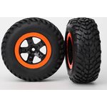 Traxxas 5863R Tires & Wheels SCT/SCT S1 4WD/2WD Rear (2)