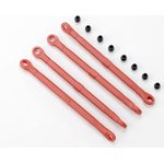 Traxxas 7138 Toe-links, plastic, front& rear red (4)