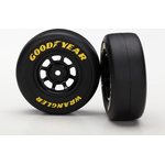 Traxxas 7378 Tires & Wheels Slicks Wrangler/Goodyear 1/16 (2)