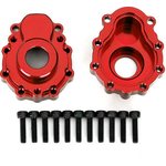 Traxxas 8251R Portal Housing Outer Alu Red Front/Rear (2) TRX-4