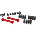 Traxxas 8334R Mount Susp Arms Front and Rear Alu Red